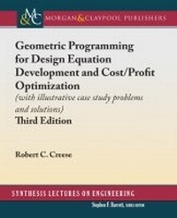 Enlarge image Cover: Geometric Programming for Design Equation Development and Cost/Profit Optimization - Morgan and Claypool Life Sciences