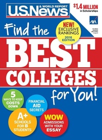 Enlarge image Cover: Best Colleges 2018 - U.S. News & World Report