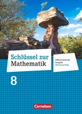 Cover: Schl&uuml;ssel zur Mathematik - Differenzierende Ausgabe Rheinland-Pfalz - 8. Schuljahr - Cornelsen Verlag