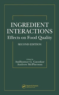 Enlarge image Cover: Ingredient Interactions - CRC Press