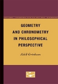 Enlarge image Cover: Geometry and Chronometry in Philosophical Perspective - University of Minnesota Press