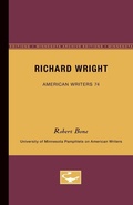 Cover: Richard Wright - American Writers 74 - University of Minnesota Press