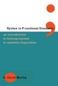 Cover: Syntax in Functional Grammar - Continuum Publishing Corporation