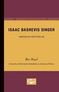 Cover: Isaac Bashevis Singer - American Writers 86 - University of Minnesota Press