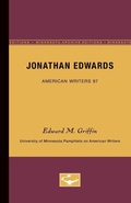 Cover: Jonathan Edwards - American Writers 97 - University of Minnesota Press