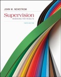 Cover: Supervision: Managing for Results - McGraw-Hill Professional
