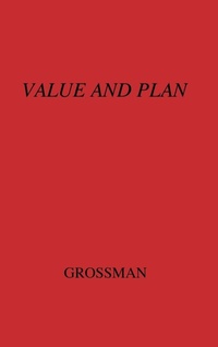 Enlarge image Cover: Value and Plan - Praeger Publishers Inc