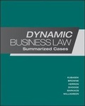 Cover: Dynamic Business Law: Summarized Cases - McGraw-Hill Professional
