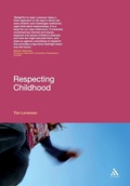 Cover: Respecting Childhood - Continuum International Publishing Group Ltd.