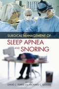 Cover: Surgical Management of Sleep Apnea and Snoring - CRC Press