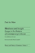 Cover: Blindness and Insight - University of Minnesota Press