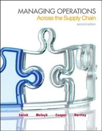 Abbildung von: Managing Operations Across the Supply Chain - McGraw-Hill Professional