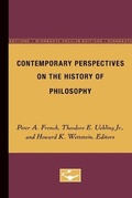Cover: Contemporary Perspectives on the History of Philosophy - University of Minnesota Press