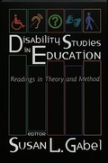 Cover: Disability Studies in Education - Peter Lang Verlag