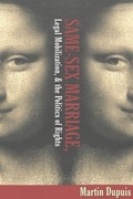 Cover: Same-Sex Marriage, Legal Mobilization, and the Politics of Rights - Peter Lang Verlag