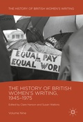 Cover: The History of British Women's Writing, 1945-1975 - Palgrave Macmillan