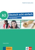 Cover: Deutsch echt einfach A2 - Klett