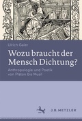 Cover: Wozu braucht der Mensch Dichtung? - J.B. Metzler