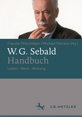 Cover: W.G. Sebald-Handbuch - J.B. Metzler