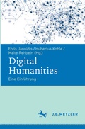 Cover: Digital Humanities - J.B. Metzler
