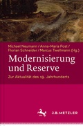 Cover: Modernisierung und Reserve. Zur Aktualit&auml;t des 19. Jahrhunderts - J.B. Metzler