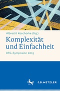Cover: Komplexit&auml;t und Einfachheit - J.B. Metzler