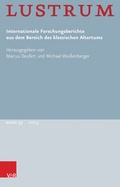 Cover: Lustrum Band 57 - 2015 - Vandenhoeck & Ruprecht