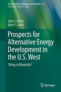 Cover: Prospects for Alternative Energy Development in the U.S. West - Springer