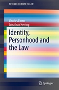 Cover: Identity, Personhood and the Law - Springer