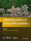 Cover: Advancing Culture of Living with Landslides - Springer