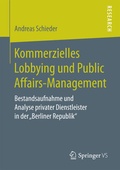 Cover: Kommerzielles Lobbying und Public Affairs-Management - Springer VS