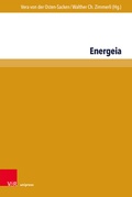 Cover: Energeia - Brill Deutschland