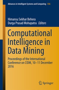 Enlarge image Cover: Computational Intelligence in Data Mining - Springer