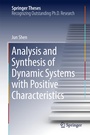 Cover: Analysis and Synthesis of Dynamic Systems with Positive Characteristics - Springer