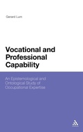 Cover: Vocational and Professional Capability - Continuum International Publishing Group Ltd.