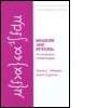 Cover: Measure and Integral - Marcel Dekker Inc