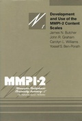 Cover: Development and Use of the MMPI-2 Content Scales - University of Minnesota Press