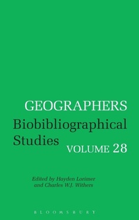 Enlarge image Cover: Geographers - Continuum International Publishing Group Ltd.