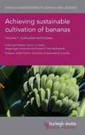 Cover: Achieving Sustainable Cultivation of Bananas Volume 1 - Burleigh Dodds Science Publishing Limited