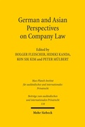 Cover: German and Asian Perspectives on Company Law - Mohr Siebeck