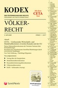Cover: KODEX V&ouml;lkerrecht 2017 - LexisNexis Verlag ARD ORAC GmbH