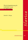 Cover: &Uuml;ber die Entpalatisierung der urslavischen e-Laute im Polnischen - LINCOM GmbH