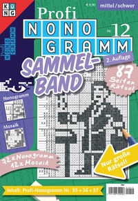 Abbildung von: Profi-Nonogramm 3er-Band Nr. 12 - Keesing Schweiz AG