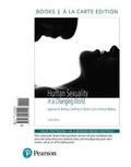 Cover: Human Sexuality in a Changing World -- Books a la Carte - Pearson