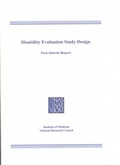 Cover: Disability Evaluation Study Design - National Academies Press