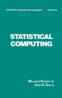 Cover: Statistical Computing - CRC Press