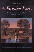 Cover: A Frontier Lady - University of Nebraska Press