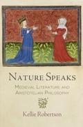 Cover: Nature Speaks - University of Pennsylvania Press