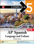 Cover: 5 Steps to a 5: AP Spanish Language and Culture with MP3 Disk 2018 - McGraw-Hill Education