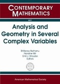 Cover: Analysis and Geometry in Several Complex Variables - American Mathematical Society